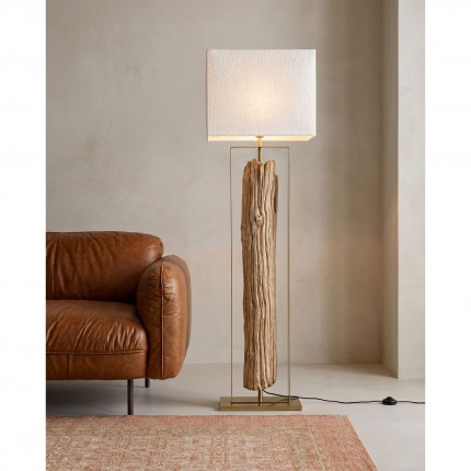 Vloerlamp Nature Stem 165cm goud Kare Design