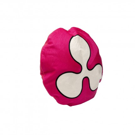 Kussen Icon bloem roze en wit Kare Design