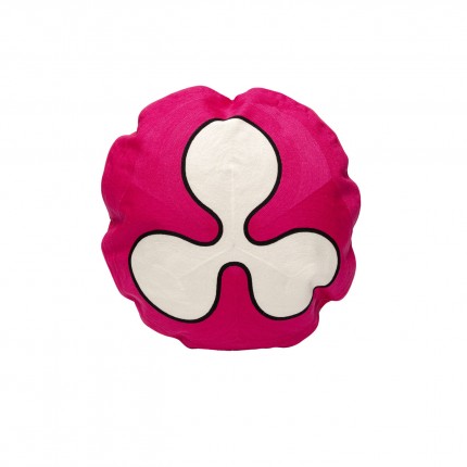 Kussen Icon bloem roze en wit Kare Design