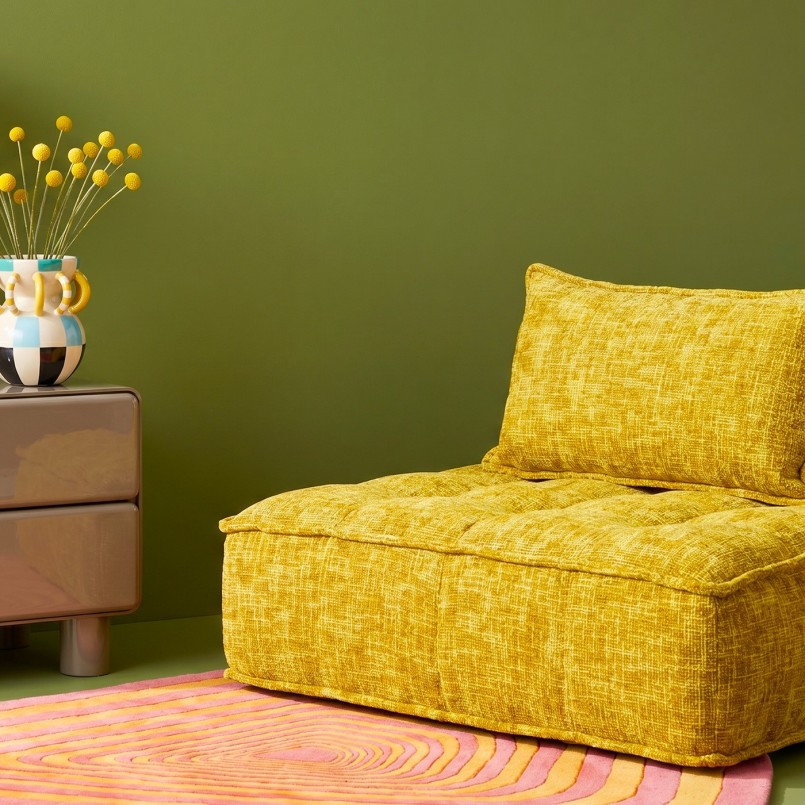 Carpet Electric Diamond orange Kare Design