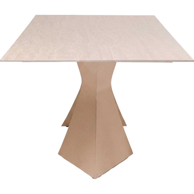 Table Gloria Travertino 200x100cm macchiato Kare Design