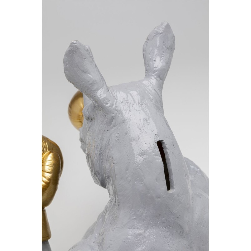 Tirelire Rhino Boxer 30cm