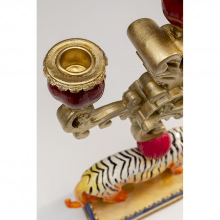 Candle Holder tiger 43cm Kare Design