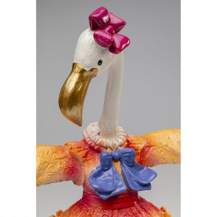 Candle Holder flamingo royal 45cm Kare Design