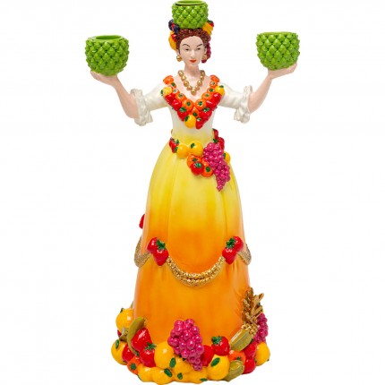 Chandelier femme ananas 36cm Kare Design