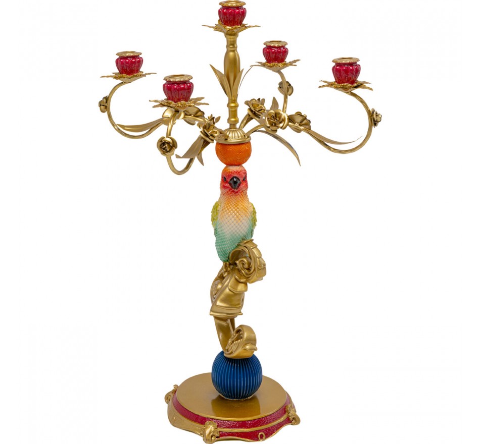 Chandelier cacatoès 76cm Kare Design