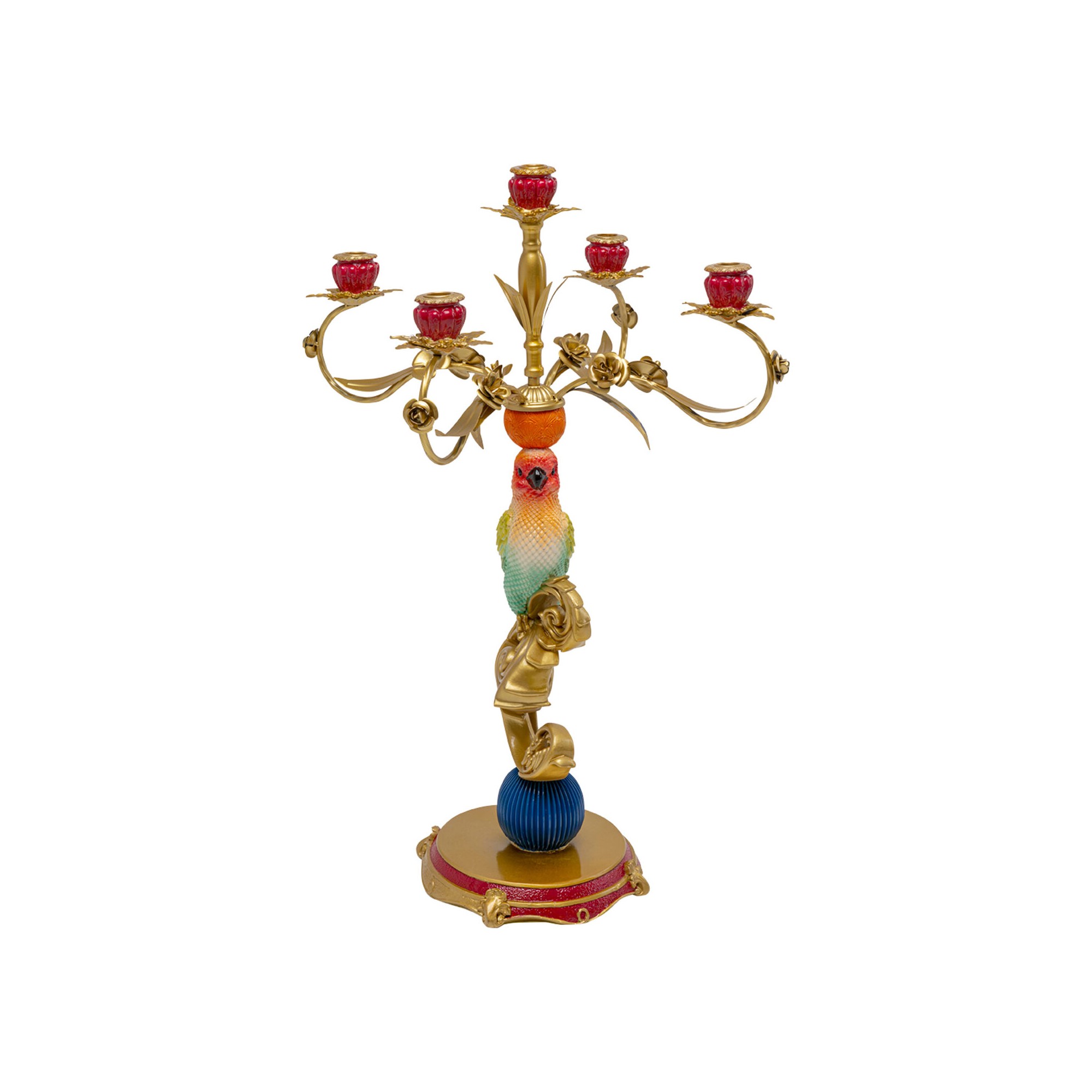 Porte-bougies Birdy Five 76cm