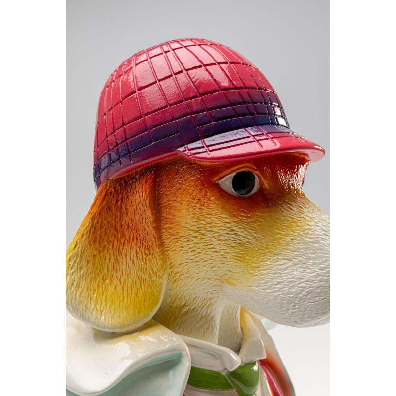 Figurine deco Detective Dog 40cm