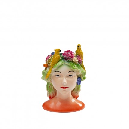 Kandelaar papegaaien vrouw Kare Design