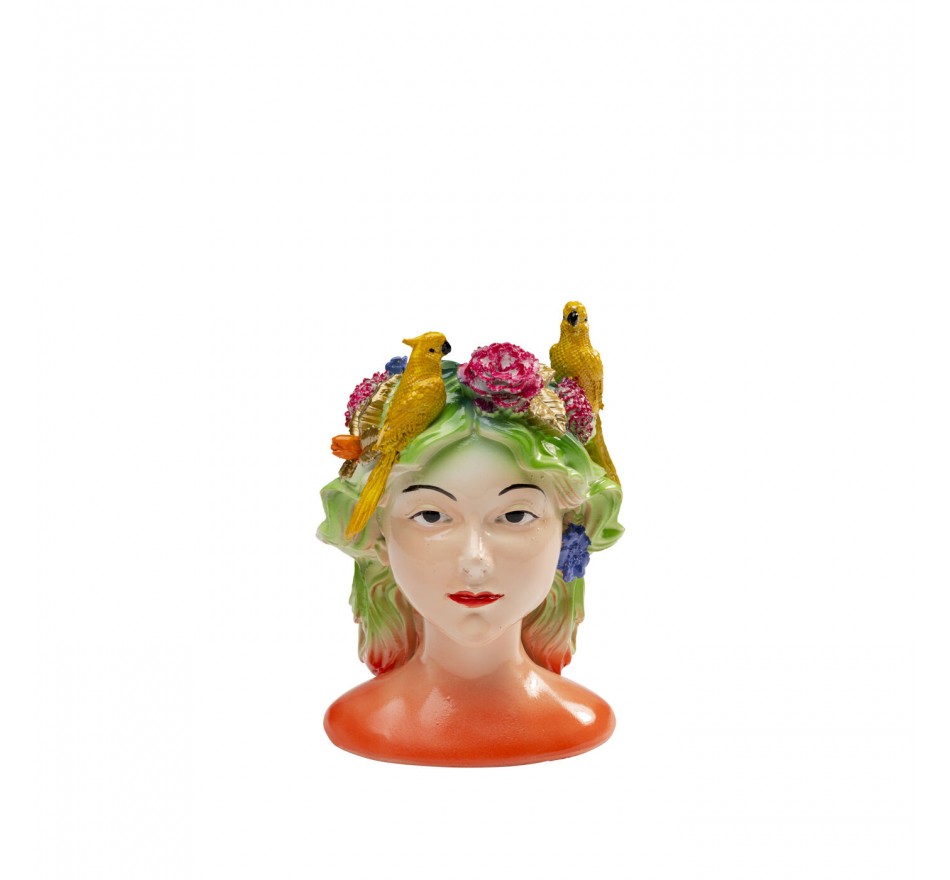 Candle Holder parrots lady Kare Design