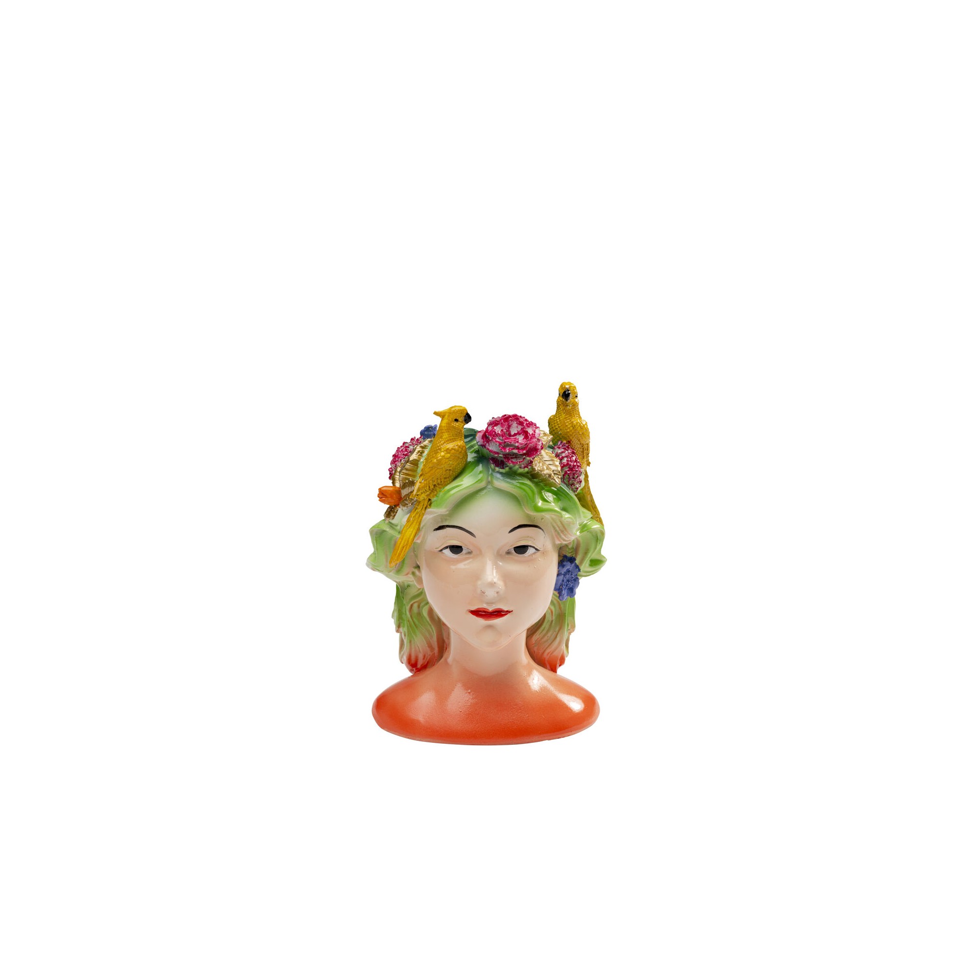 Porte-bougies Parrot Lady 15cm