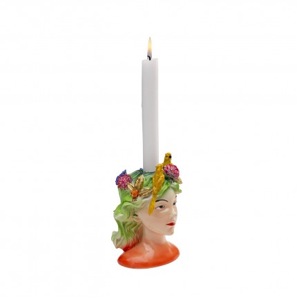 Chandelier femme perroquets Kare Design