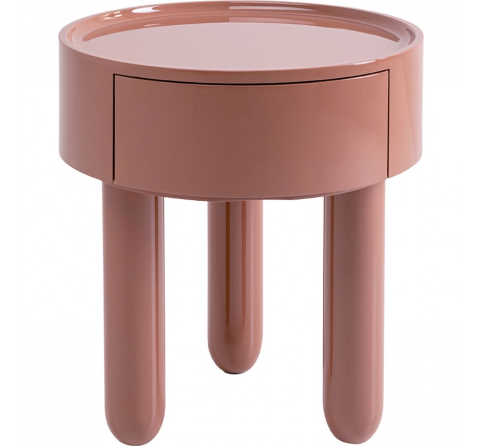 Bijzettafel Lolly Ø45cm mokka Kare Design