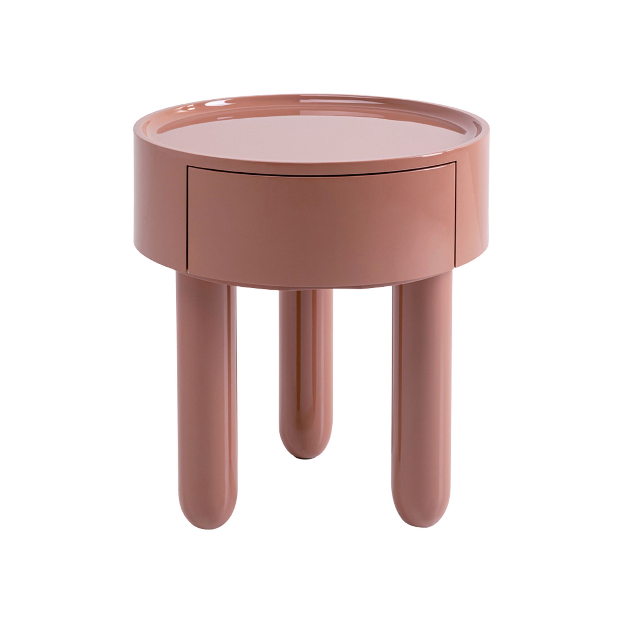 Table d appoint Lolly Mocha Mousse 45x51cm