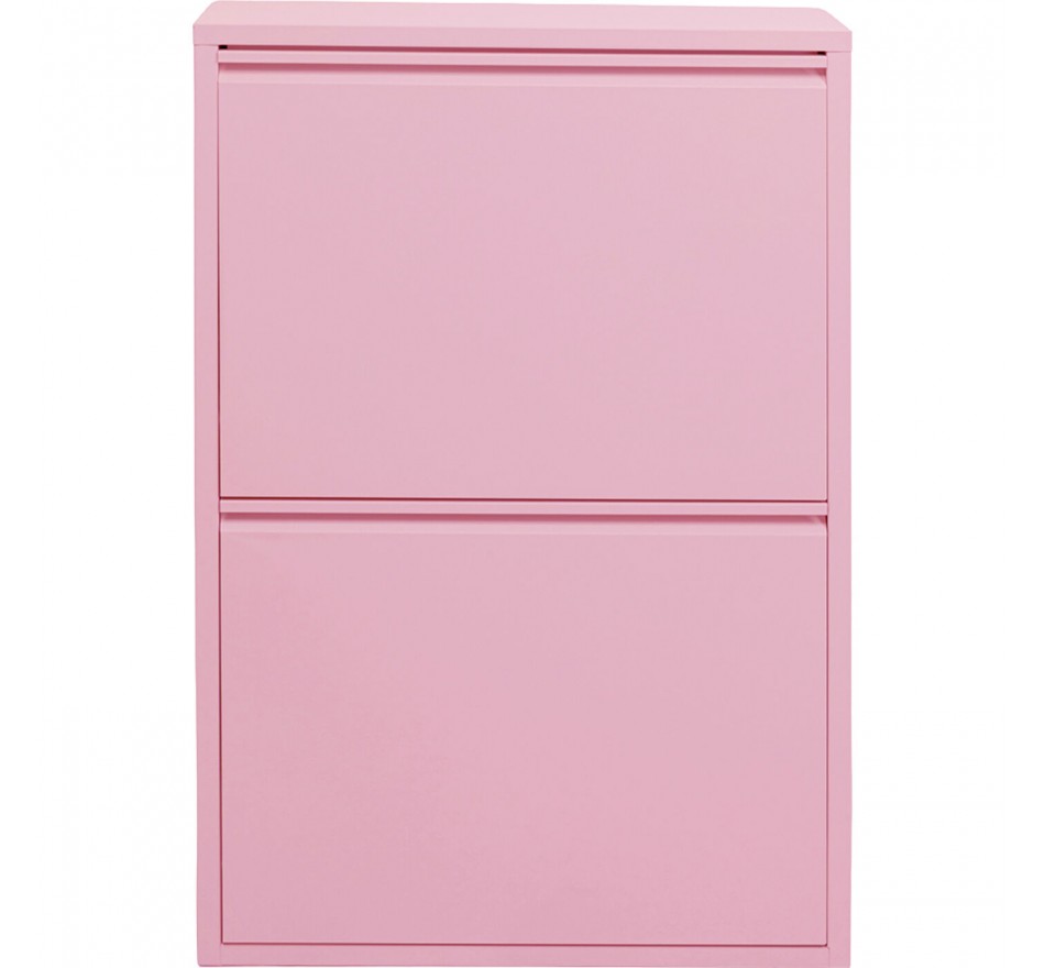 Shoe Rack Caruso Double pink Kare Design