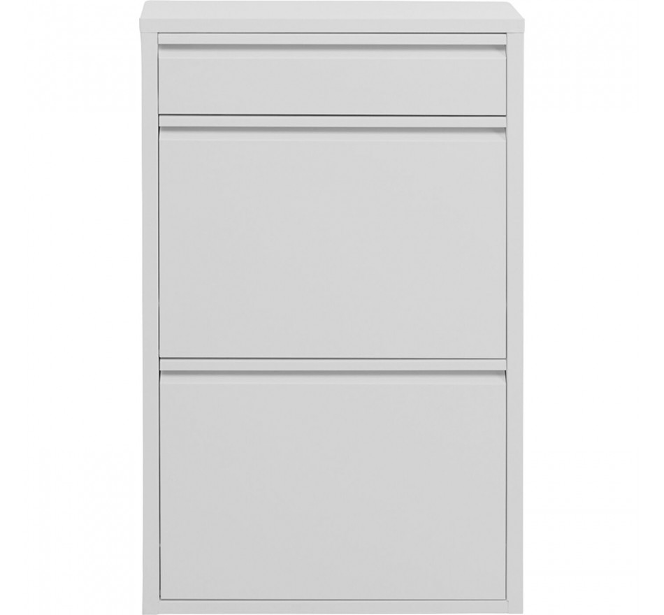 Shoe Container Caruso white 2+1 drawers Kare Design