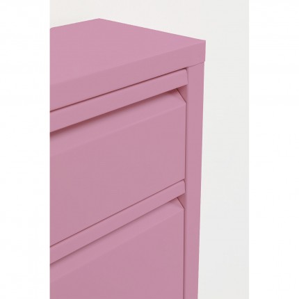 Shoe Container Caruso pink 2+1 drawers Kare Design
