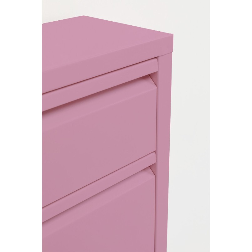 Meuble à chaussures Caruso 2 Plus 1 rose (MO)
