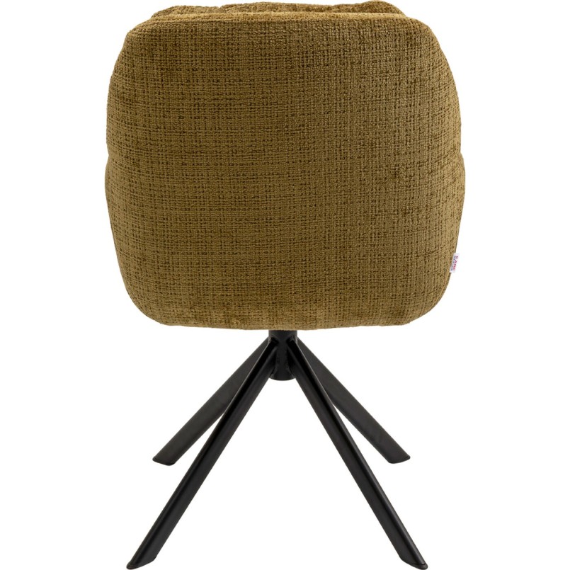Chaise pivotante Molly kaki