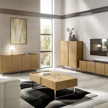 Vloerkleed Aura 240x170cm grijs Kare Design