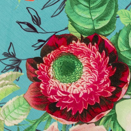 Banc Trono Flower Fever bleu Kare Design