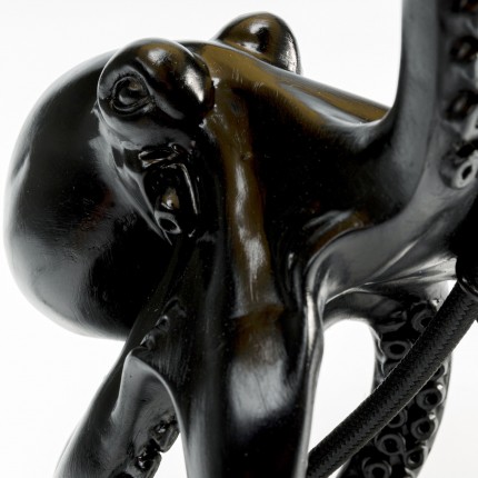 Lampe pieuvre noire 43cm Kare Design