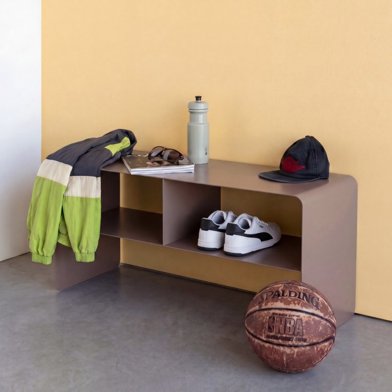 TV-meubel Lounge 90x37cm taupe Kare Design