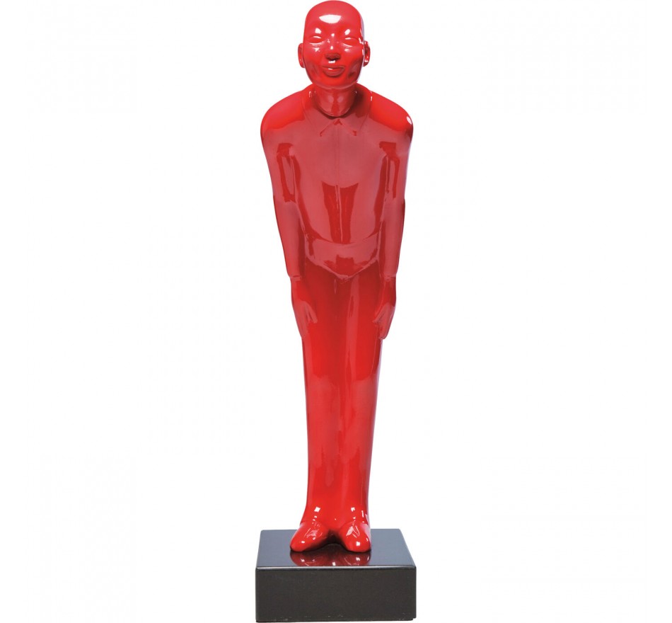 Déco Welcome Guest 46cm rouge Kare Design