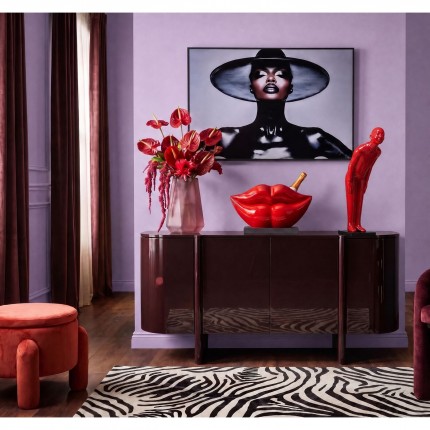 Deco Welcome Guests 46cm red Kare Design