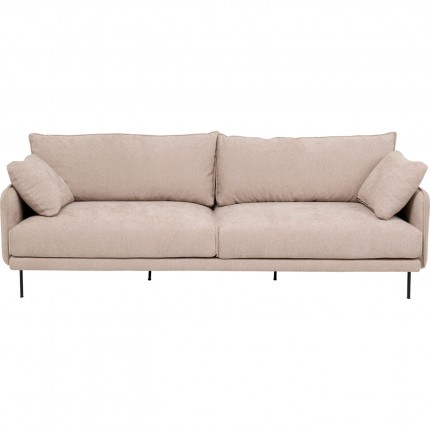 Sofa Edna 3-Seater cream Kare Design