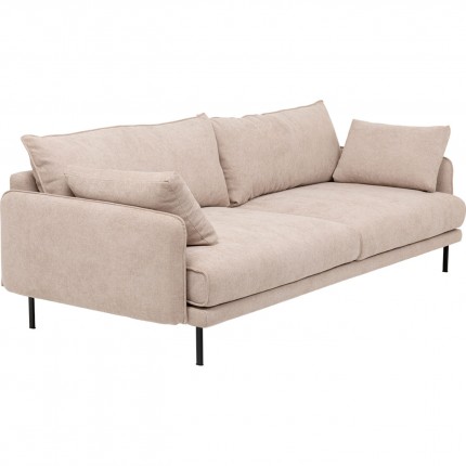 Sofa Edna 3-Seater cream Kare Design