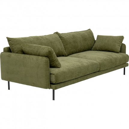 Sofa Edna 3-Zits groen Kare Design