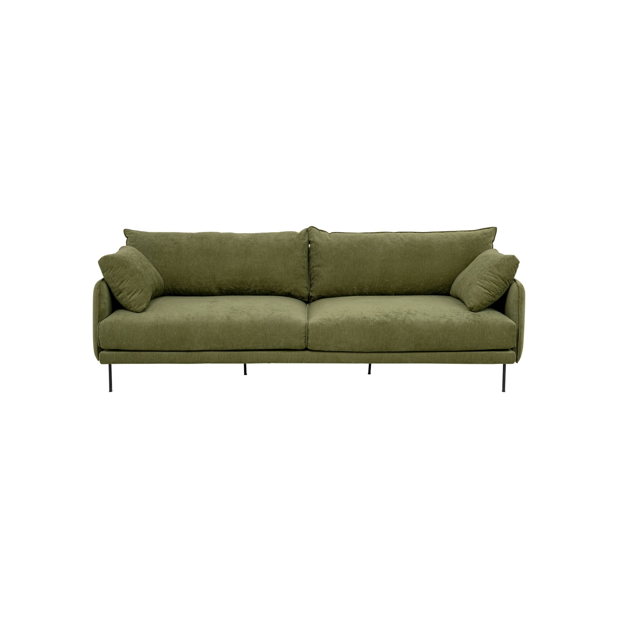 Canapé Edna 3 places Jungle Green 245cm