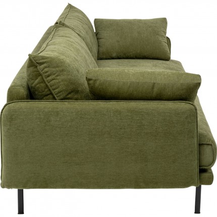 Canapé Edna 3 places vert Kare Design