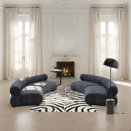 Vloerlamp Loungy 160cm zwart Kare Design