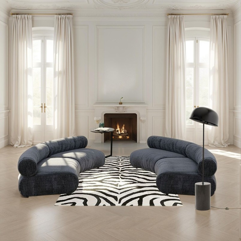 Floor Lamp Loungy 160cm black Kare Design