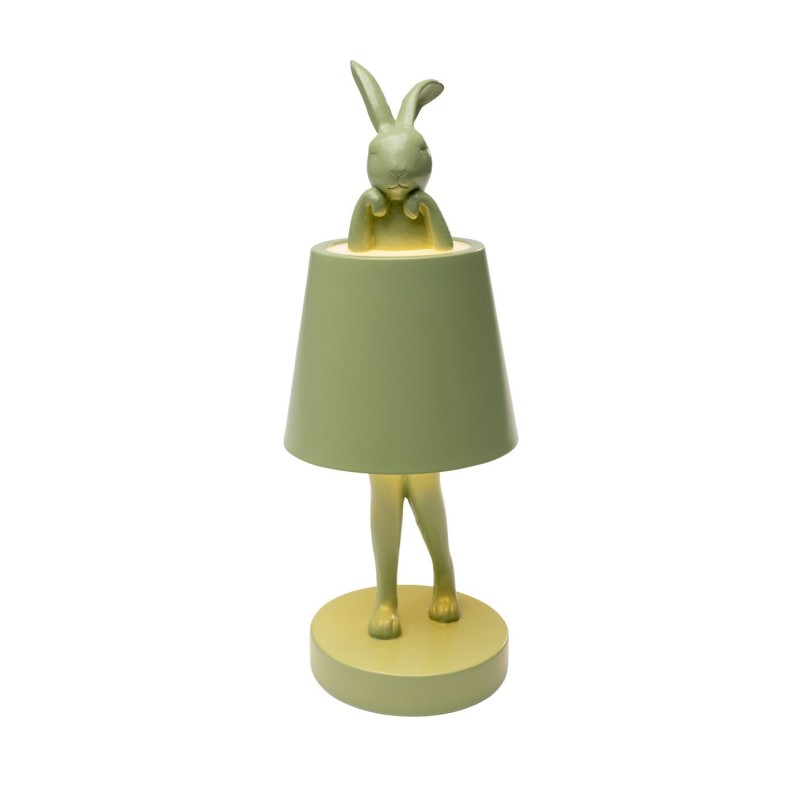 Lampe rechargeable lapin vert matcha - Kare Design