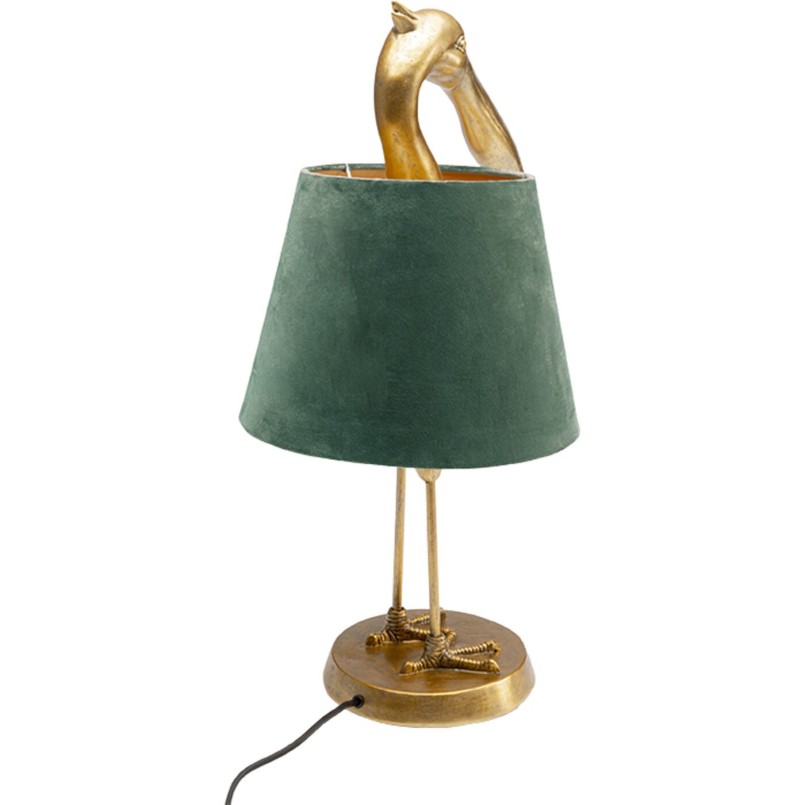 Table Lamp pelican gold Kare Design