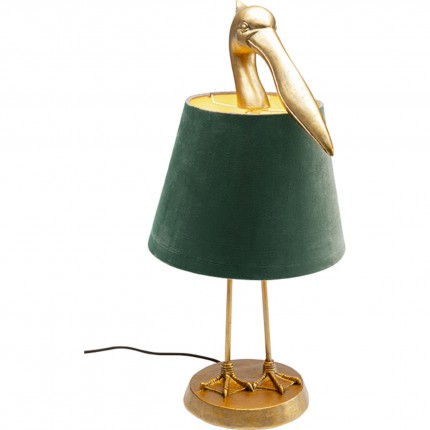 Table Lamp pelican gold Kare Design