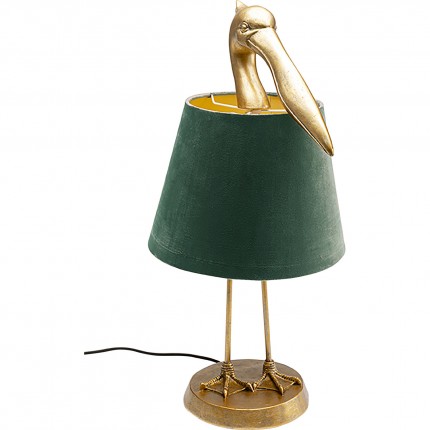 Table Lamp pelican gold Kare Design