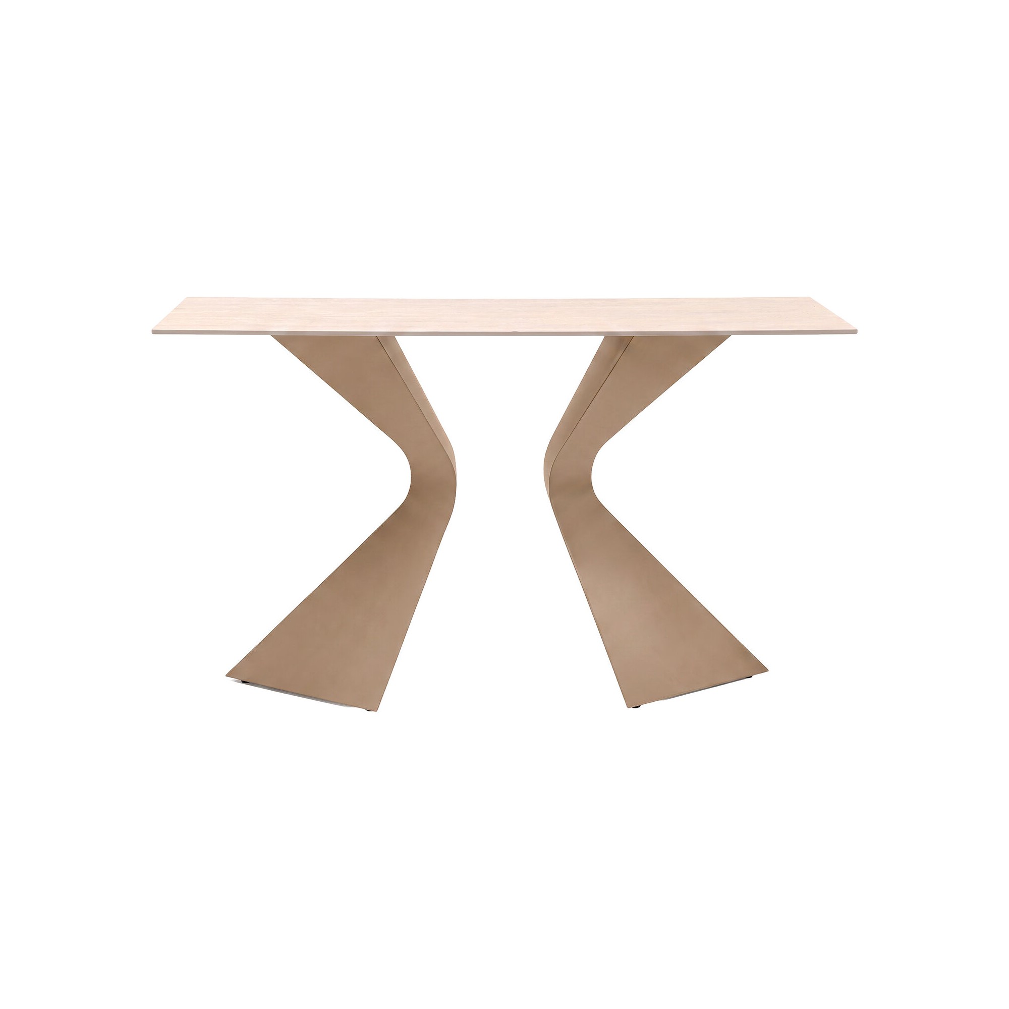 Console Gloria Travertino 140x45cm macchiato Kare Design