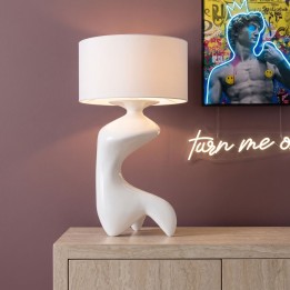 Lampe design blanche - Erosia - Kare Design