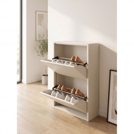 Shoe Rack Caruso Double cream Kare Design