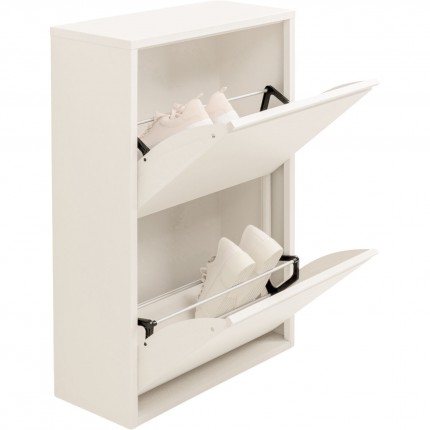 Casier à chaussures Caruso Double crème Kare Design