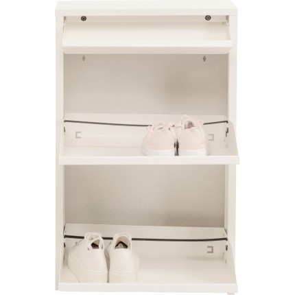 Schoenenkast Caruso creme 2+1 laden Kare Design