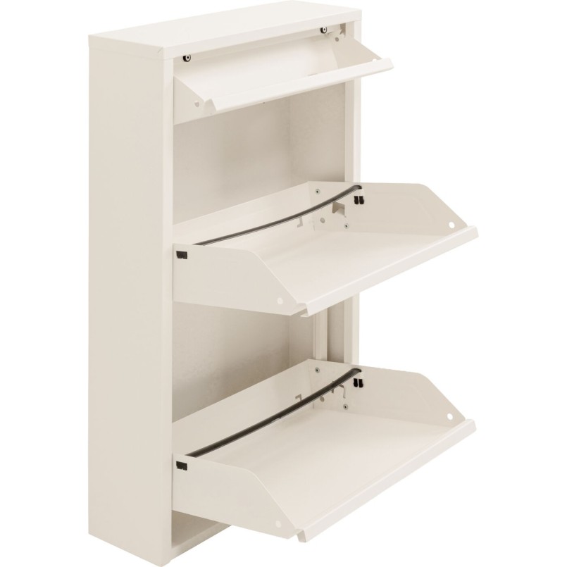 Shoe Container Caruso cream 2+1 drawers Kare Design