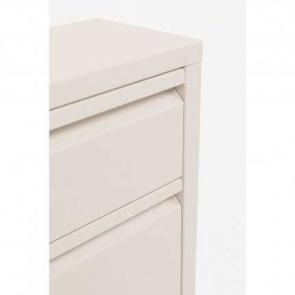 Shoe Container Caruso cream 2+1 drawers Kare Design