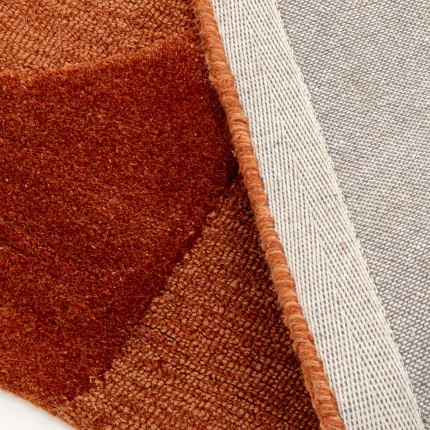 Vloerkleed Flow 240x170cm oranje Kare Design