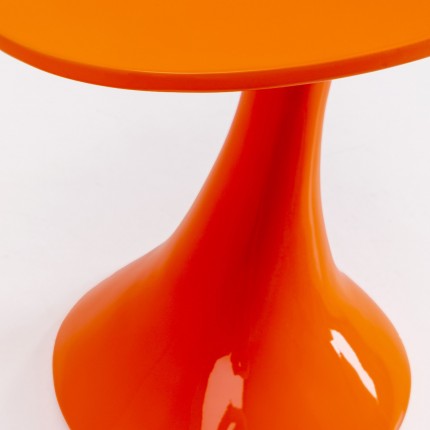 Bijzettafel Lolly oranje Kare Design