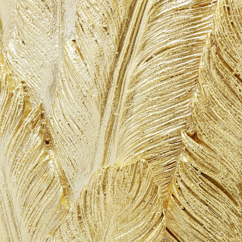Vase plumes dorées - Kare Design